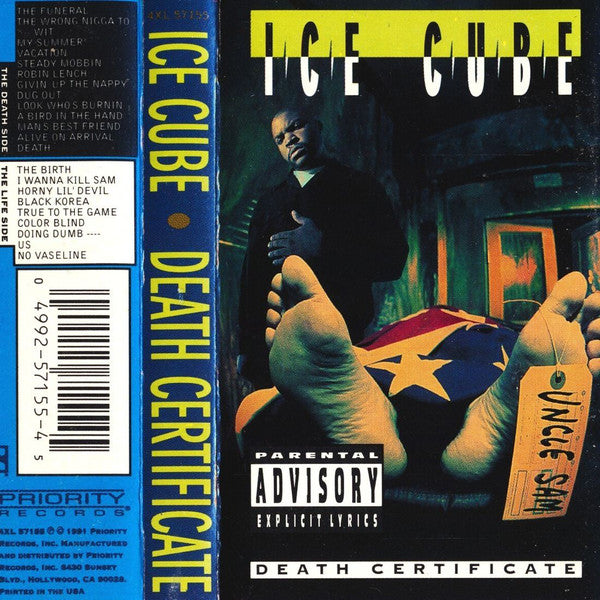 Death Certificate - Ice Cube | Cassette