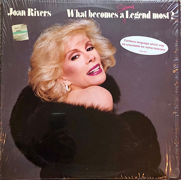 What Becomes A Semi- Legend Most? - Joan Rivers | Vinyl Record