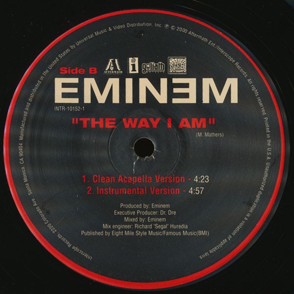 The Way I Am - Eminem | Vinyl Record
