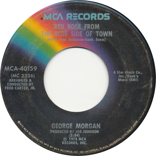Red Rose From The Blue Side Of Town - George Morgan | LP