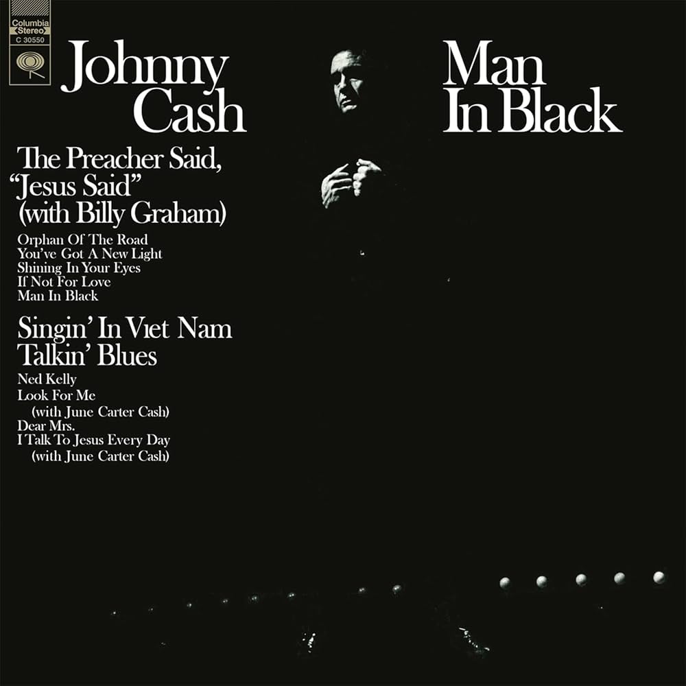 Man In Black - Johnny Cash | Vinyl Record
