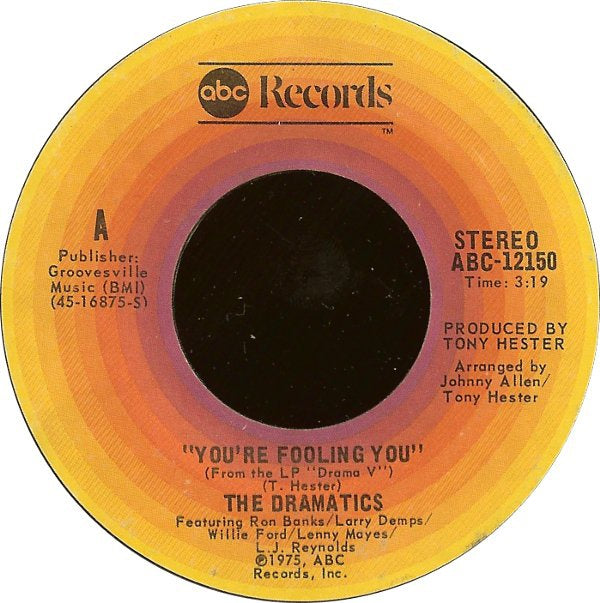 You're Fooling You - The Dramatics | Vinyl Record