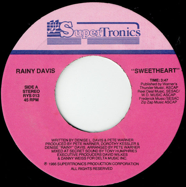 Sweetheart - Rainy Davis | LP