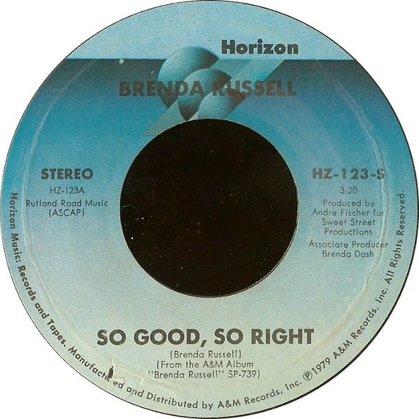 So Good, So Right - Brenda Russell | LP
