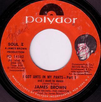 I Got Ants In My Pants (And I Want To Dance) - James Brown | Vinyl Record