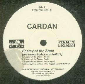 Enemy Of The State / Who U Lovin' - Cardan; Styles P; Nature | Vinyl Record