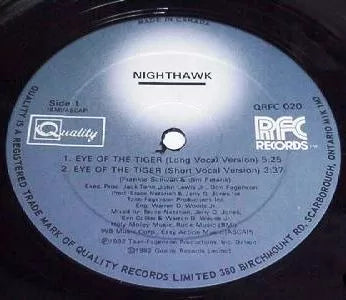 Eye Of The Tiger - NightHawk | LP