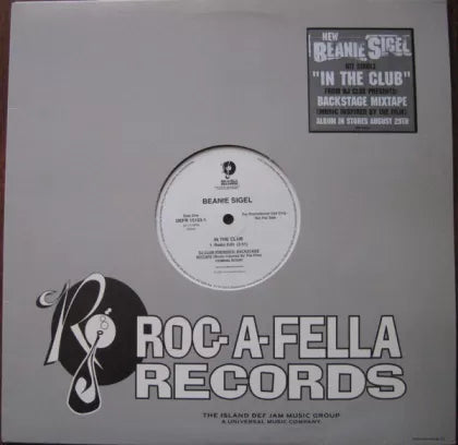 In The Club - Beanie Sigel | Vinyl Record