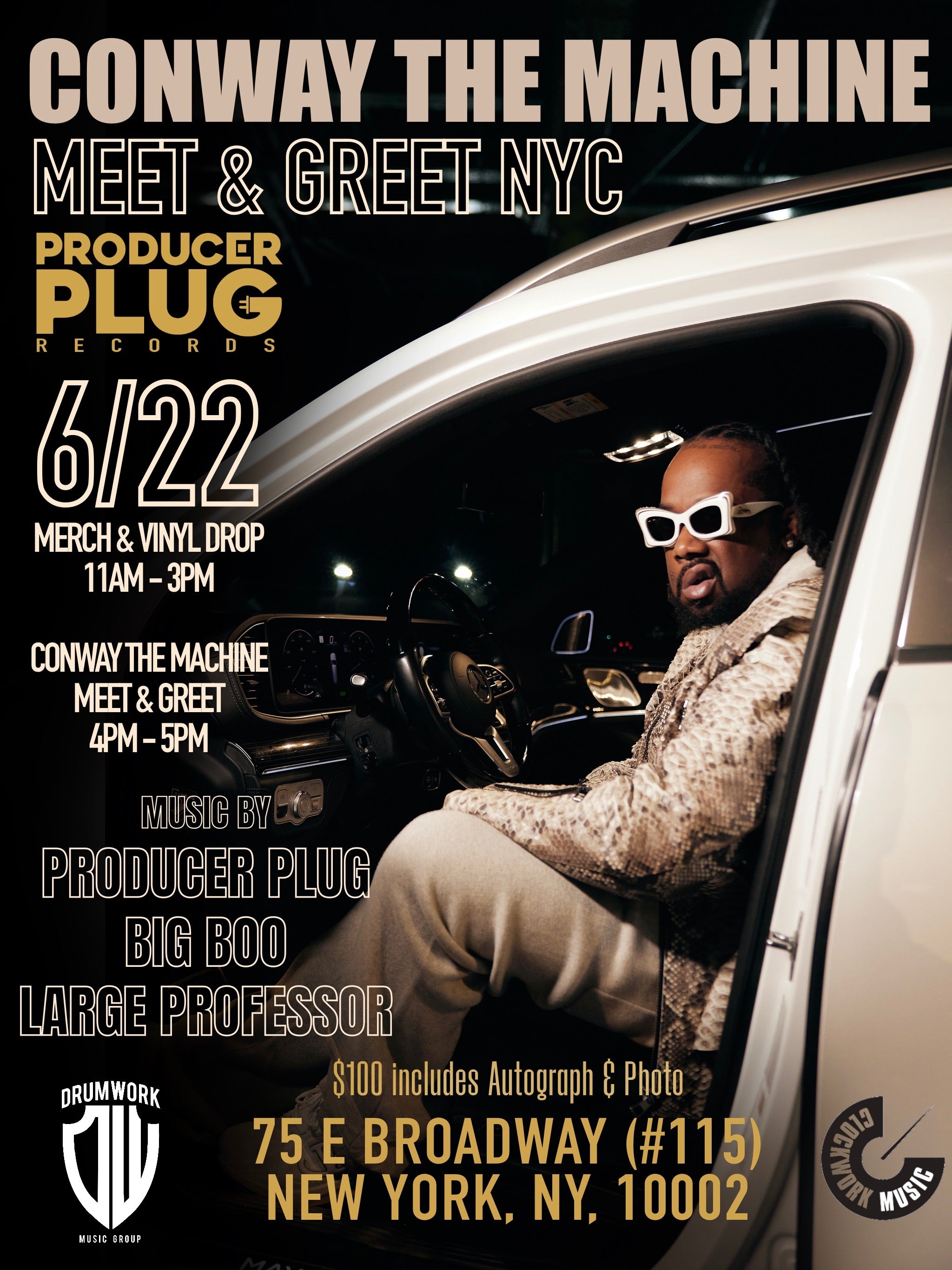 Conway + ProducerPlug Meet & Greet June 22nd 2026