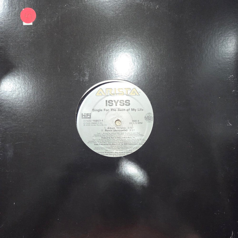 Single For The Rest Of My Life (Remix) - Isyss | Vinyl Record