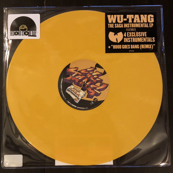 The Saga Instrumental EP - Wu-Tang Clan | Vinyl Record