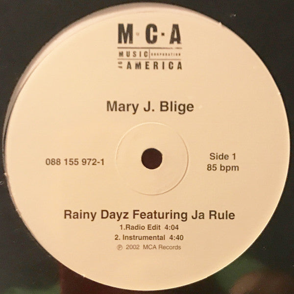 Rainy Dayz - Mary J. Blige; Ja Rule | Vinyl Record