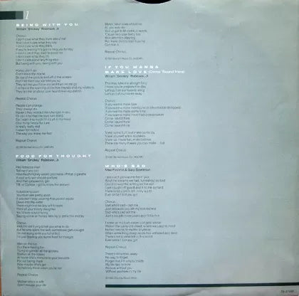 Being With You - Smokey Robinson | Vinyl Record