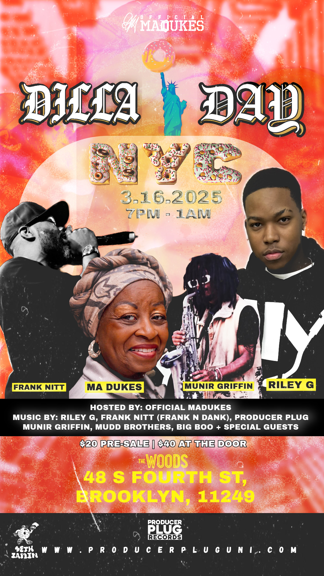 DILLA DAY NYC 3/16 MA DUKES FRANK NITT N FRIENDS