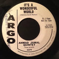 It's A Wonderful World / Valentina - The Ahmad Jamal Quintet | Vinyl Record