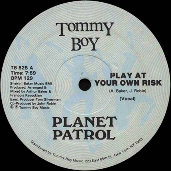 Play At Your Own Risk - Planet Patrol | LP