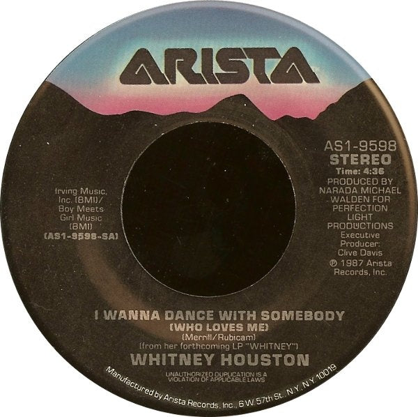 I Wanna Dance With Somebody (Who Loves Me) - Whitney Houston | Vinyl Record