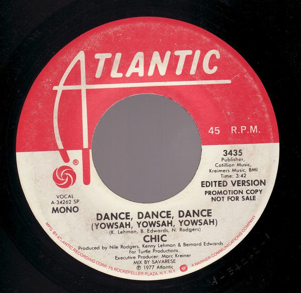 Dance, Dance, Dance (Yowsah, Yowsah, Yowsah) - Chic | Vinyl Record