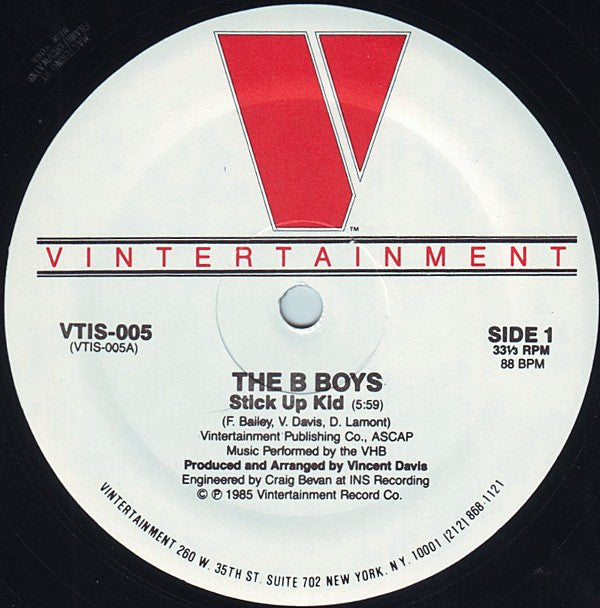 Stick Up Kid - The B-Boys | Vinyl Record
