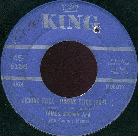 Licking Stick - Licking Stick - James Brown & The Famous Flames | Vinyl Record