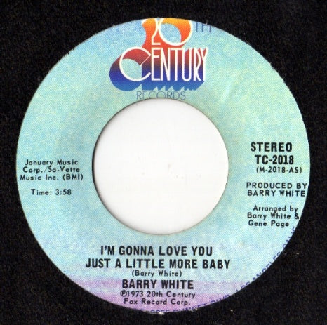 I'm Gonna Love You Just A Little More Baby - Barry White | LP