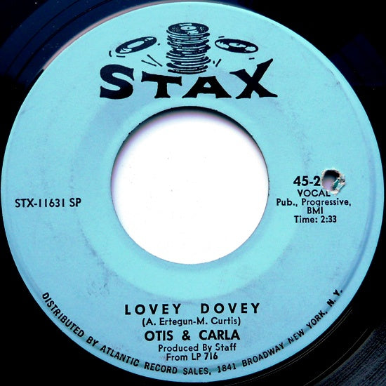 Lovey Dovey / New Year's Resolution - Otis Redding; Carla Thomas | LP