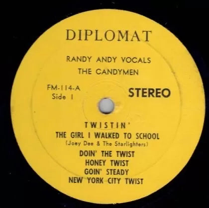 Let's Do The Twist Vol. 3 - The Candymen Orchestra; Randy Andy | LP