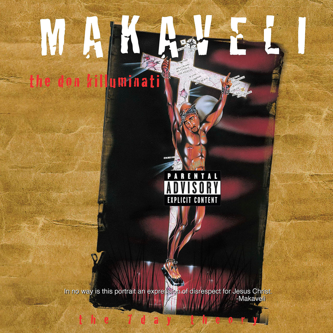 2Pac Makaveli seven Day theory double LP