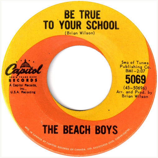 Be True To Your School / In My Room - The Beach Boys | Vinyl Record