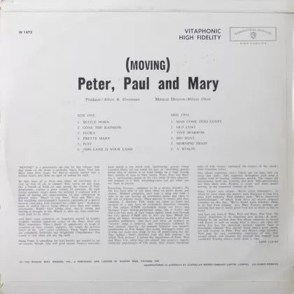 (Moving) - Peter, Paul & Mary | Vinyl Record