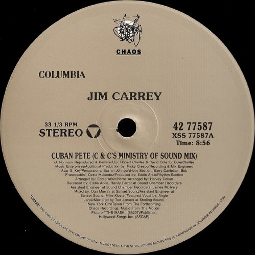 Cuban Pete - Jim Carrey | Vinyl Record