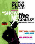 SHOW ME THE GRAILS MONTHLY RECORD FAIR NYC Sept 18th - 20tht, 2026