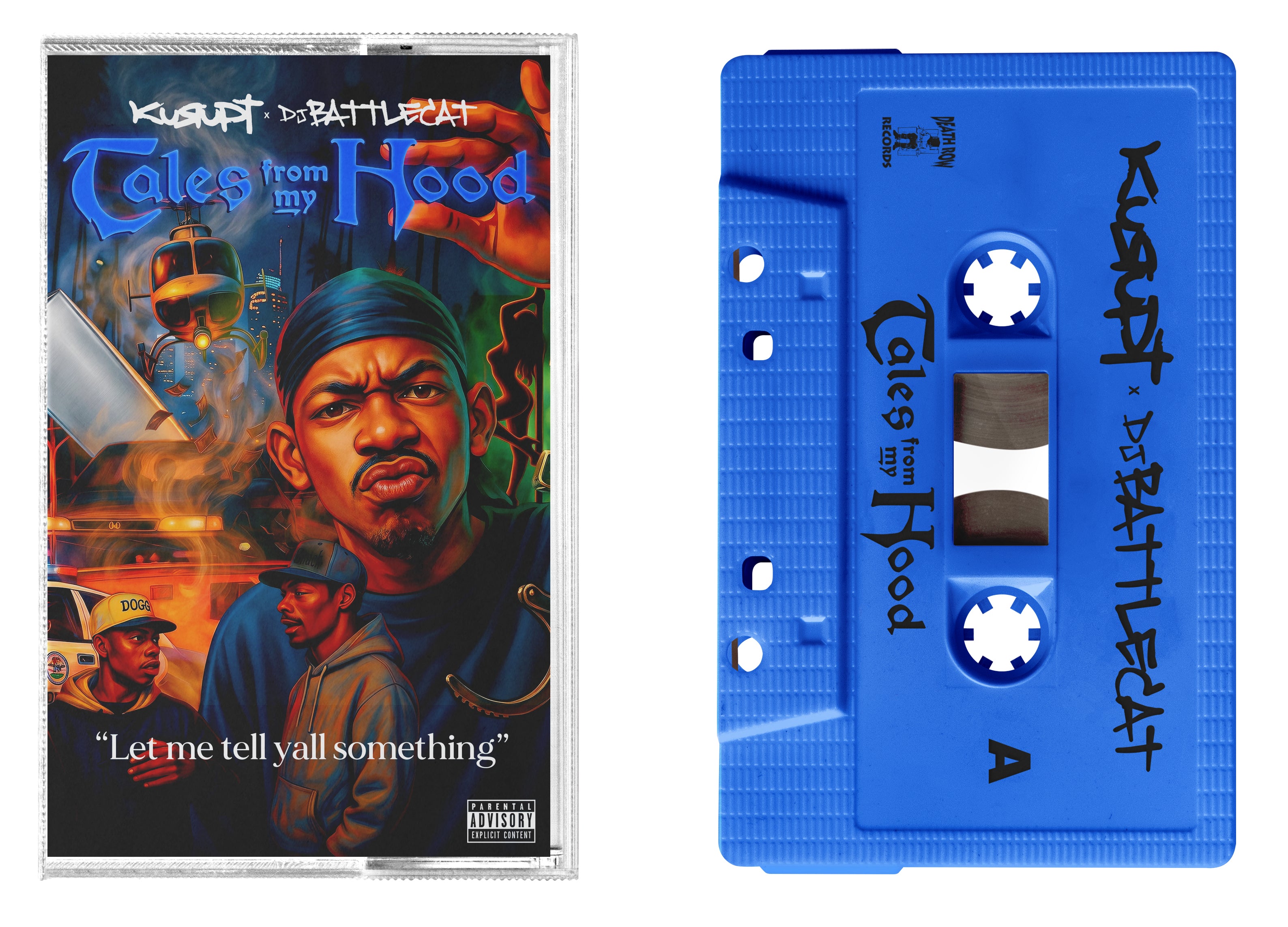 Kurupt and DJ Battlecat “Tales from My Hood”  Vinyl, Cd, Cassette, 45 Box Set & Merch