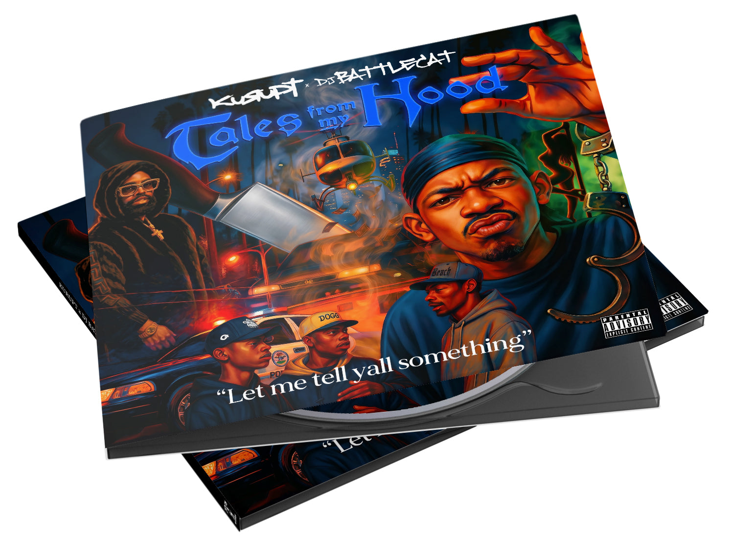 【G-RAP】DJ BATTLECAT CD Kurupt and DJ Battlecat “Tales from the Hood” Vinyl, Cd, Cassette