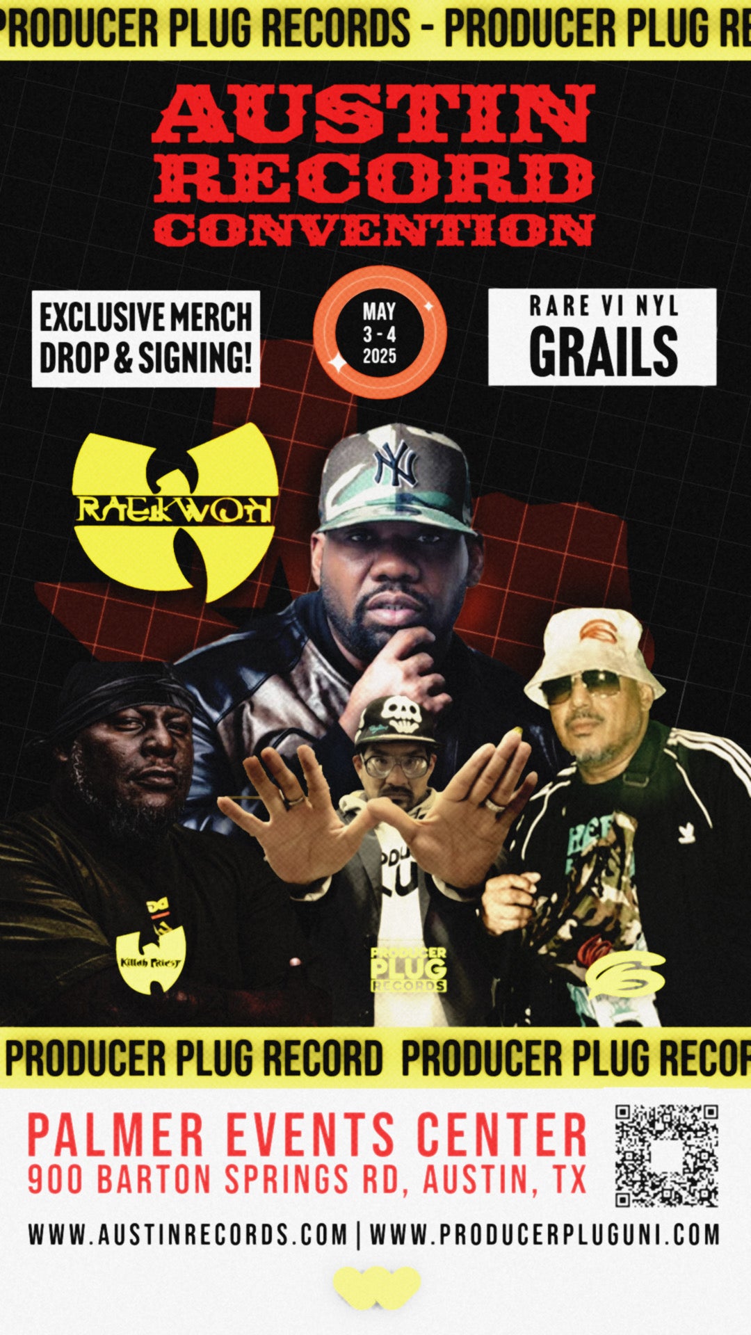 RAEKWON AT ARC MAY 3rd, 2025 at 1pm | LP