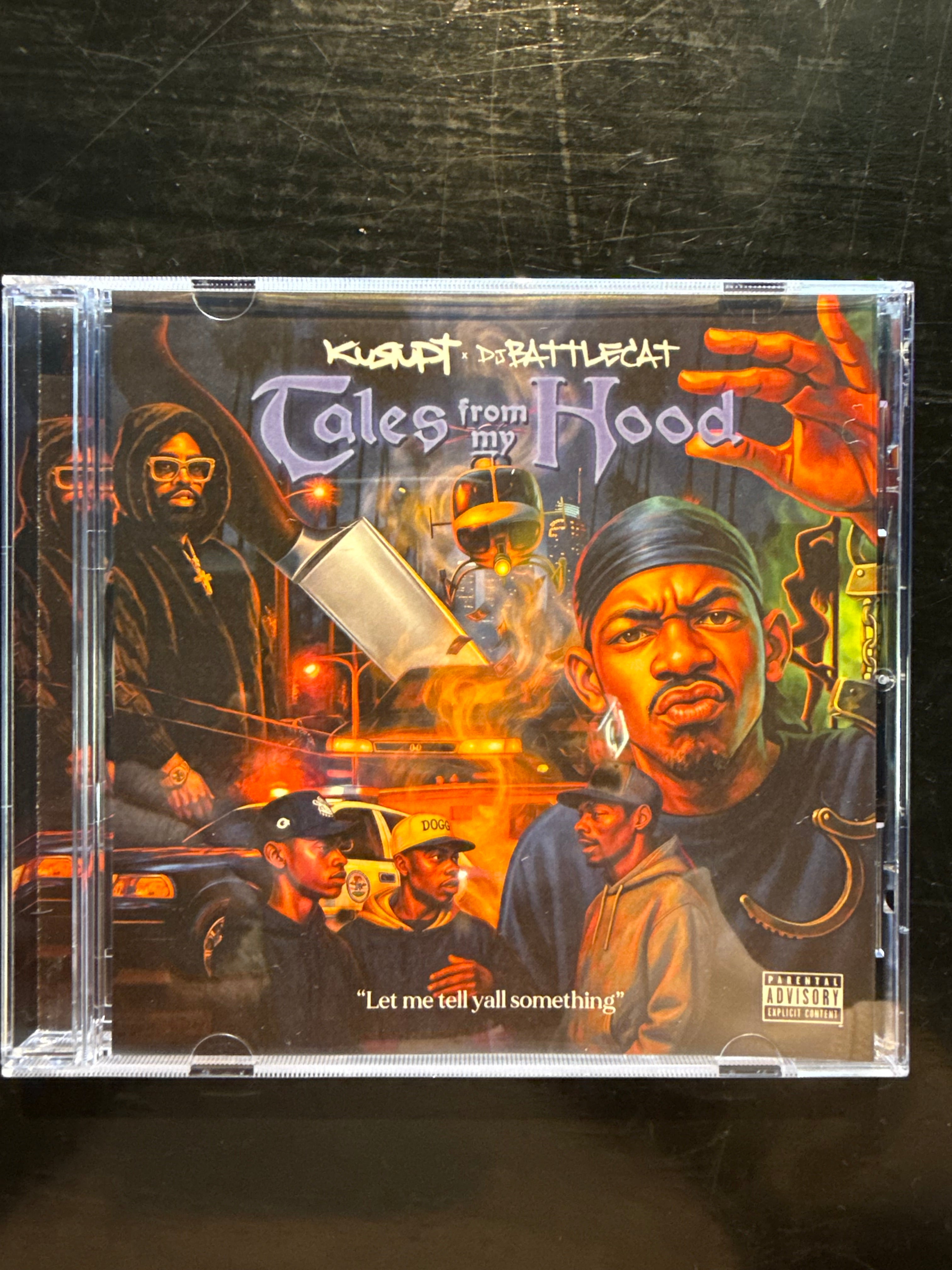 Kurupt and DJ Battlecat “ TALES FROM MY HOOD” CDS