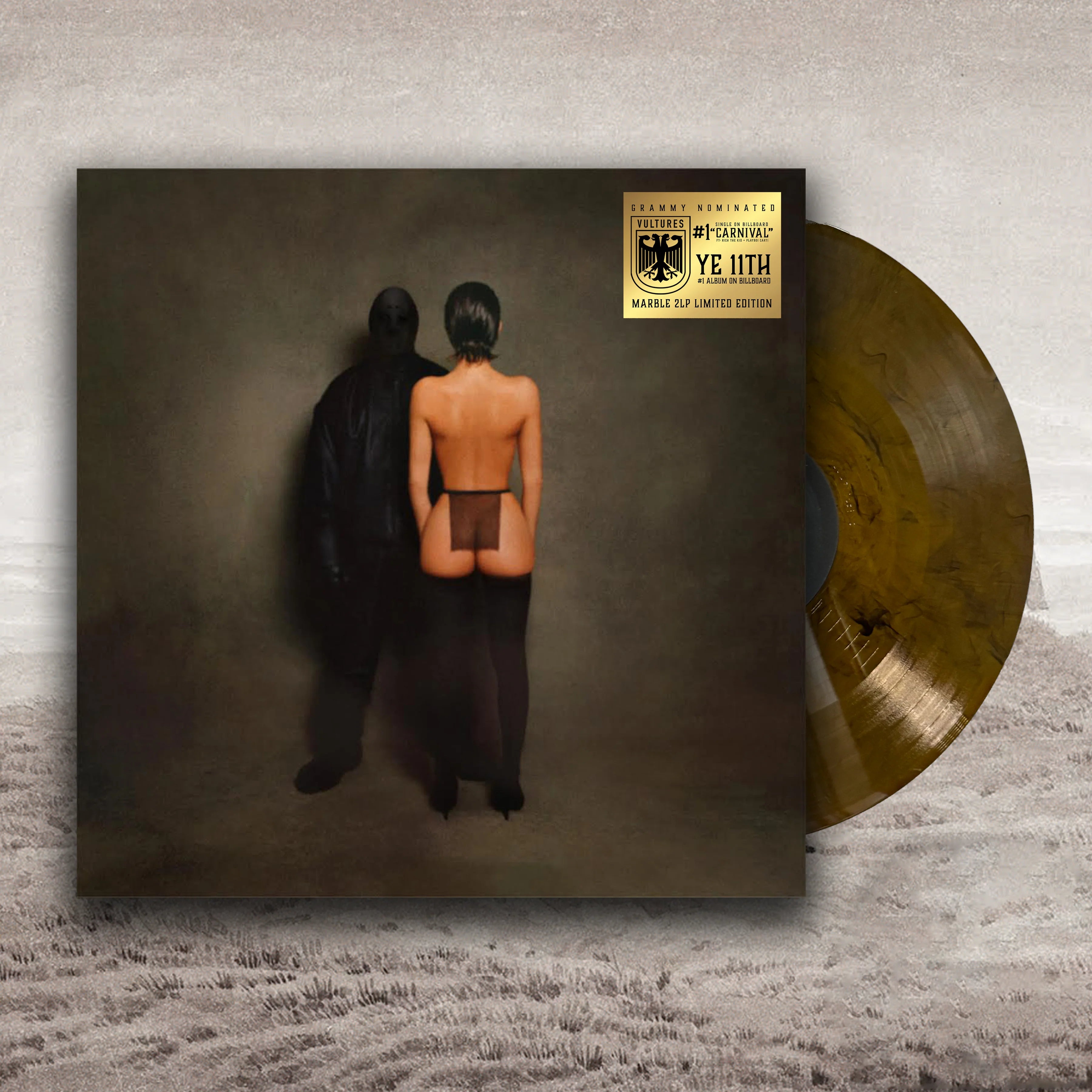Vinyl DIY No Label Press (Color Vinyl) - 1000