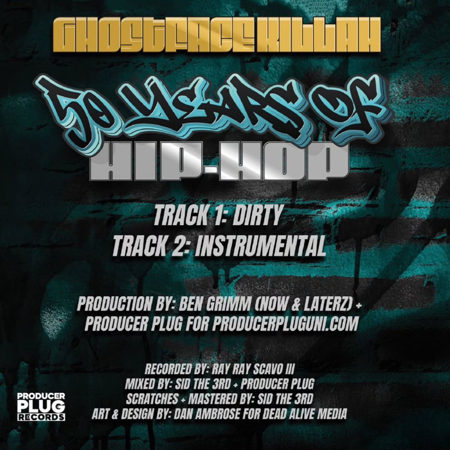 50 Years of HipHop (45/Limited Edition) - Ghostface Killah  | Vinyl Record