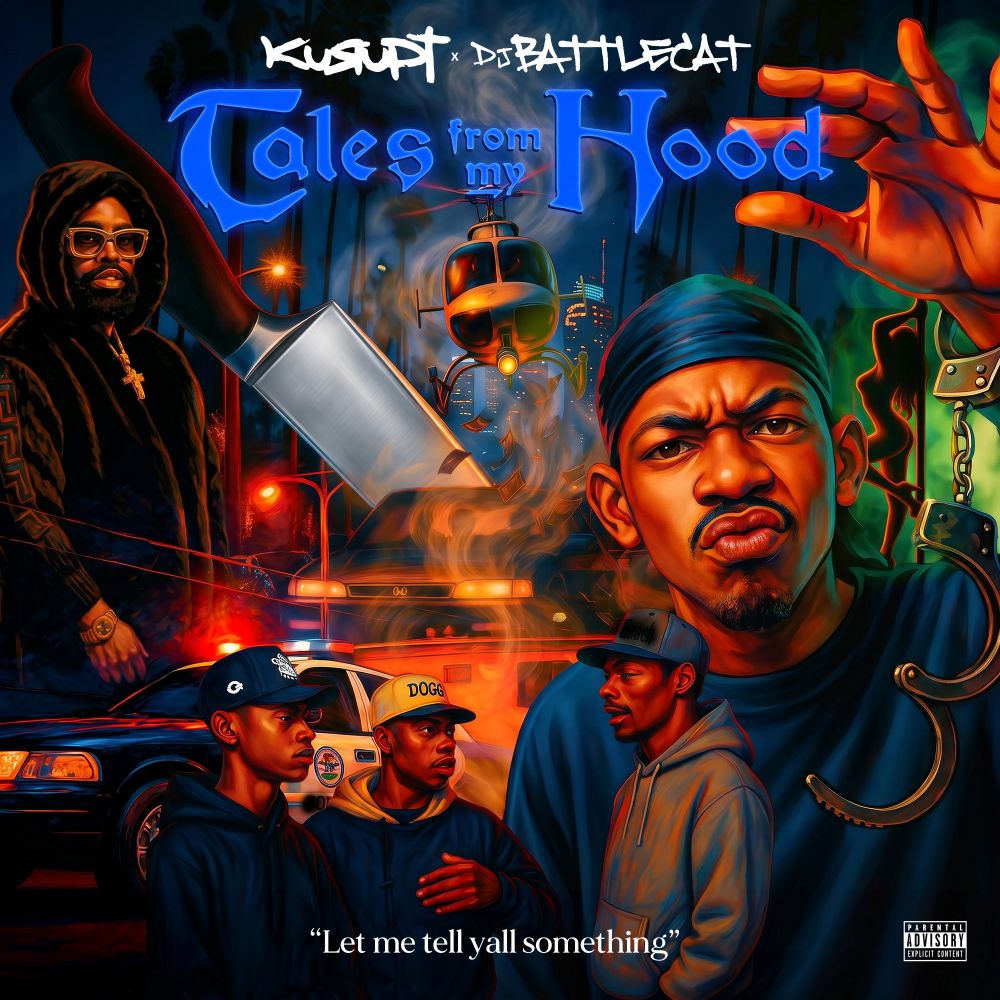 Kurupt and DJ Battlecat “Tales from My Hood”  Vinyl, Cd, Cassette, 45 Box Set & Merch