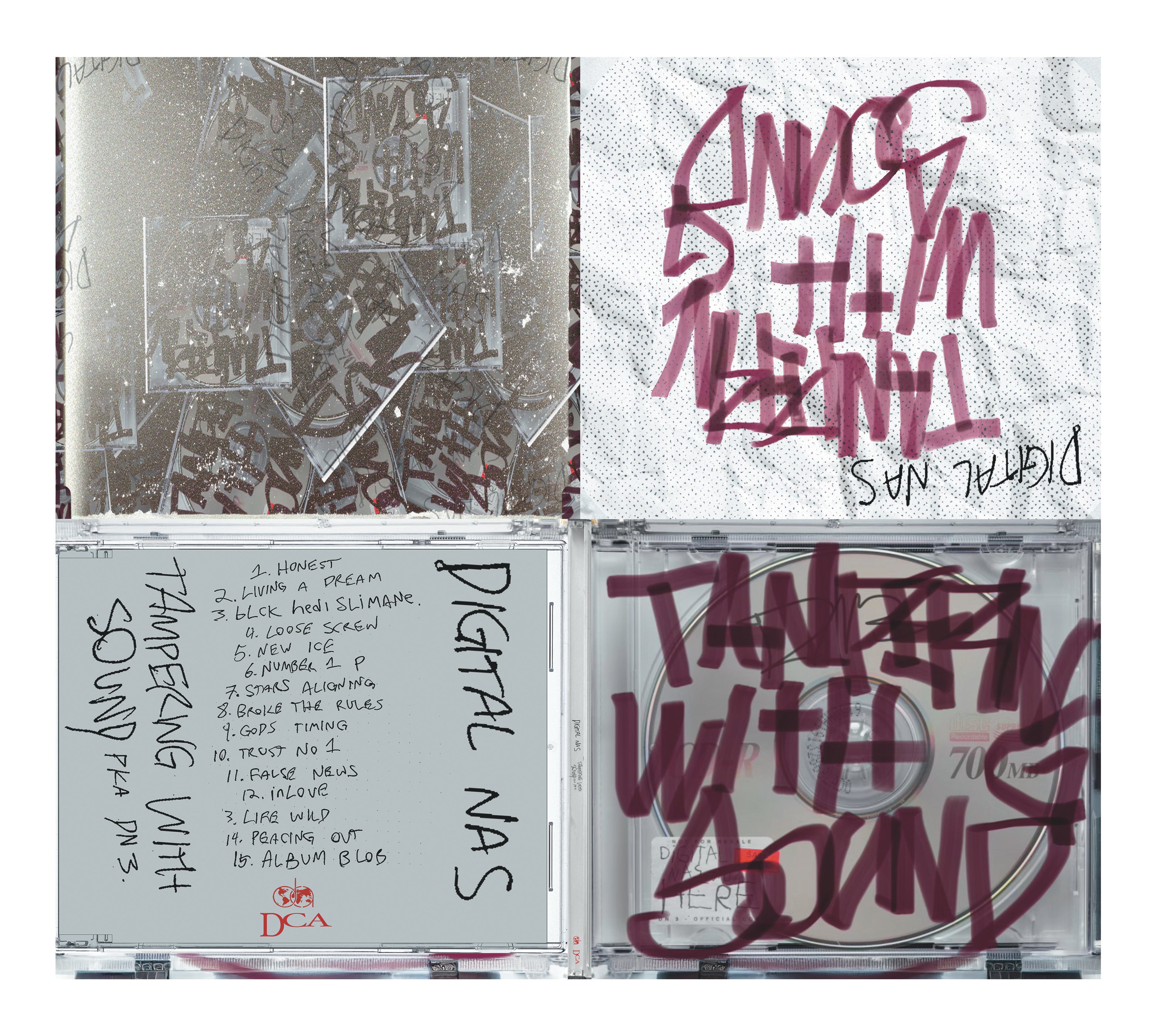 DIGITAL NAS “ TAMPERING WITH SOUND” CD, LP + CASSETTE | LP