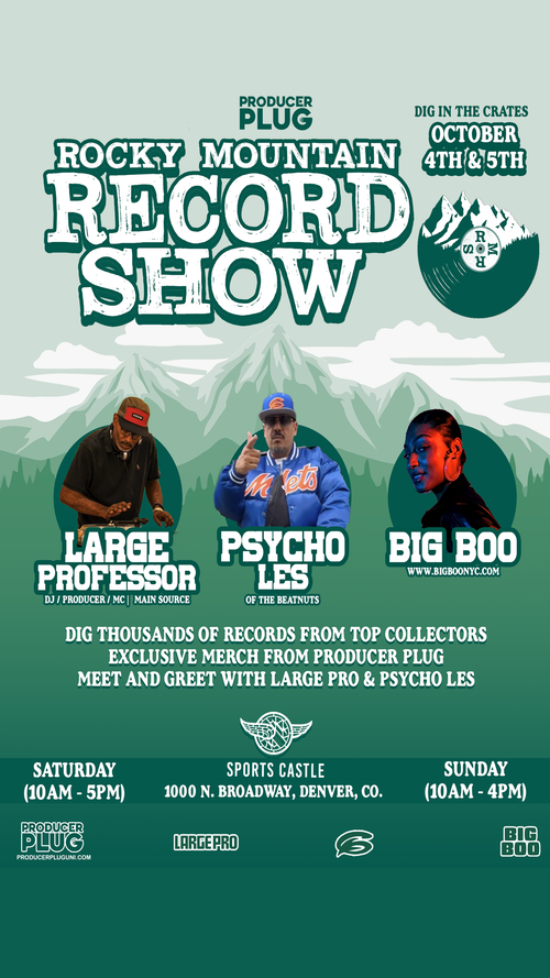 Rocky Mountain Record Show Oct 4th & 5th 2025