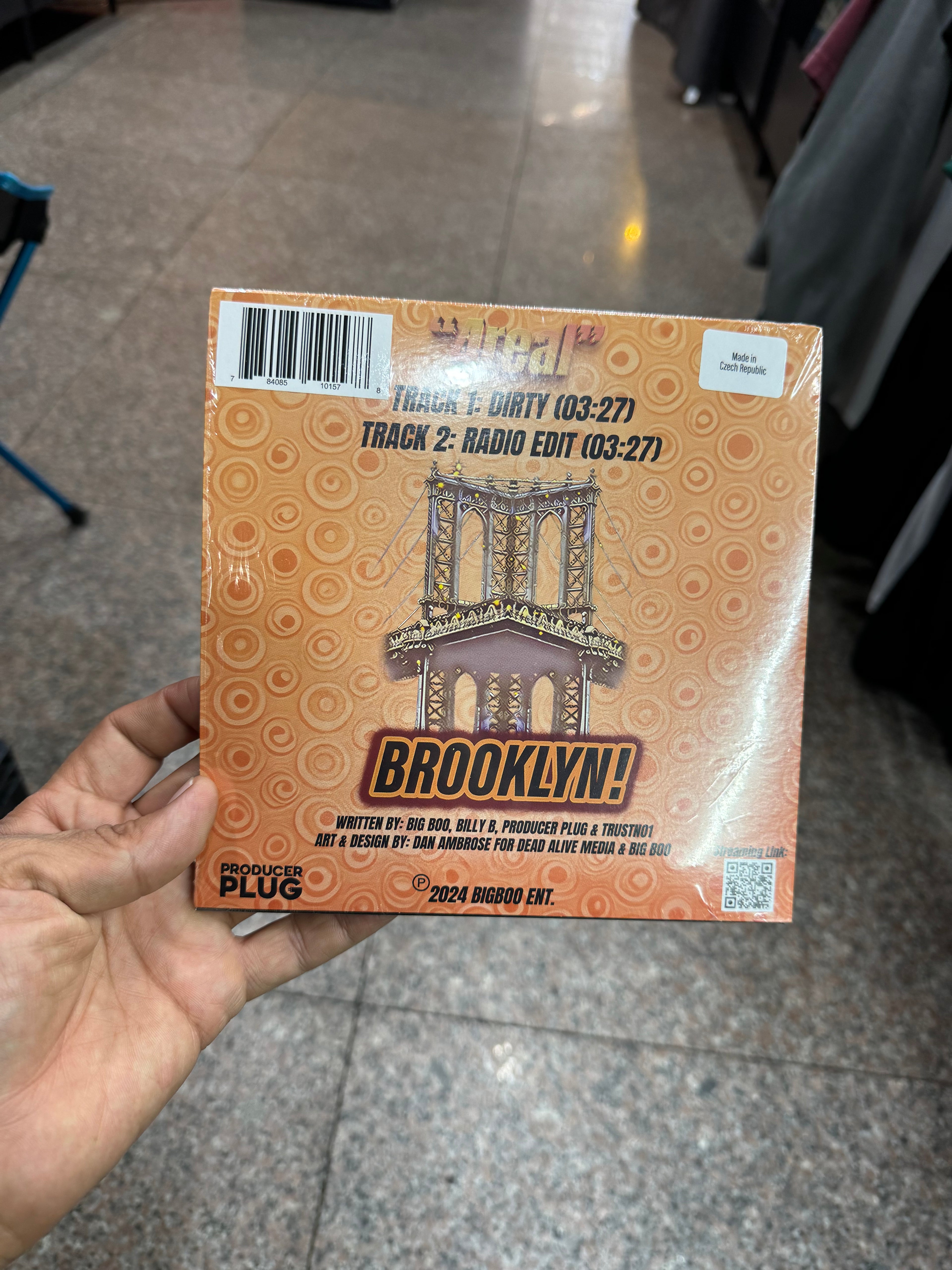 Big Boo + Billy B “ 4 Real” Color 45 | LP