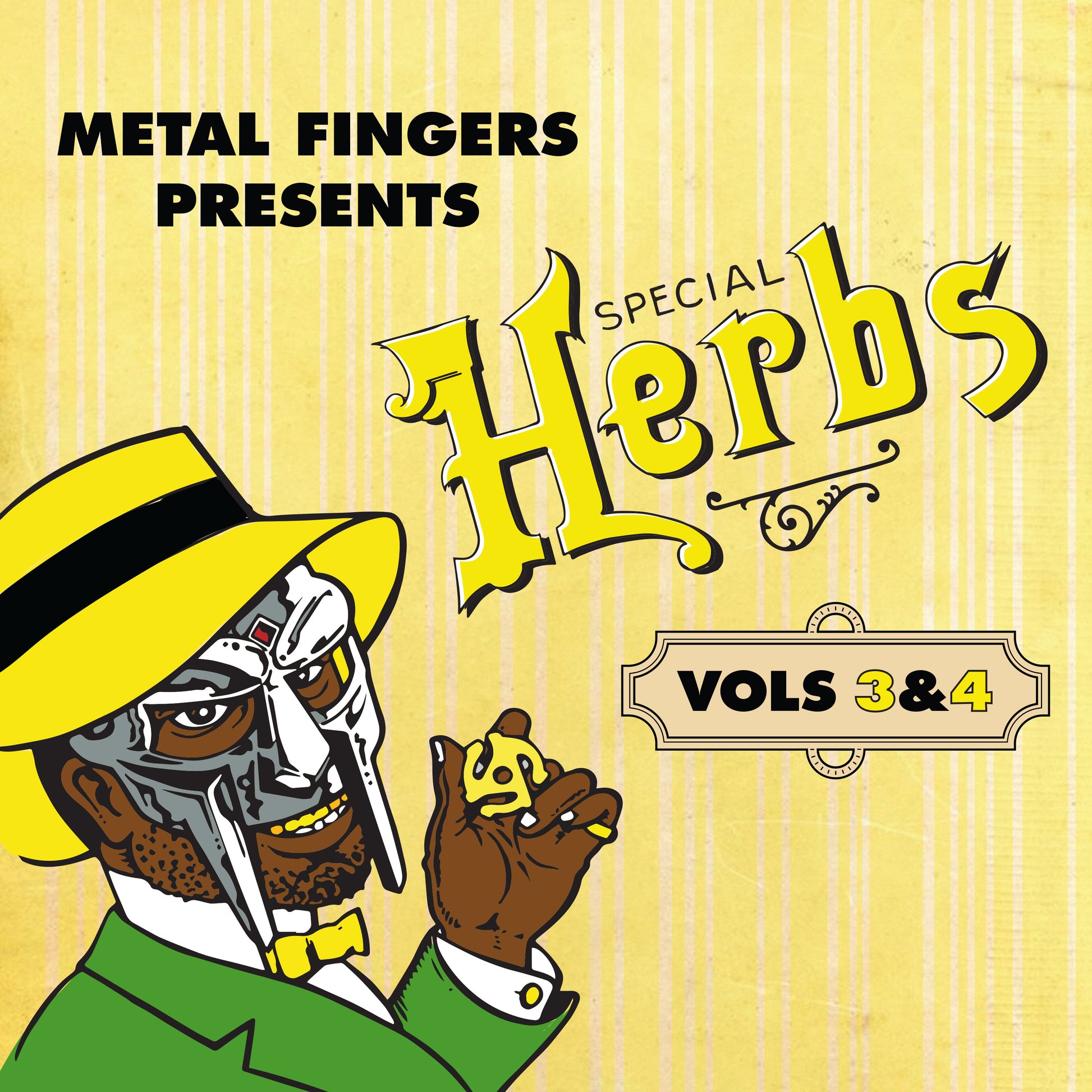 (PRE-ORDER) MF DOOM - Metal Fingers Presents: Special Herbs Vol. 3 & 4 | LP