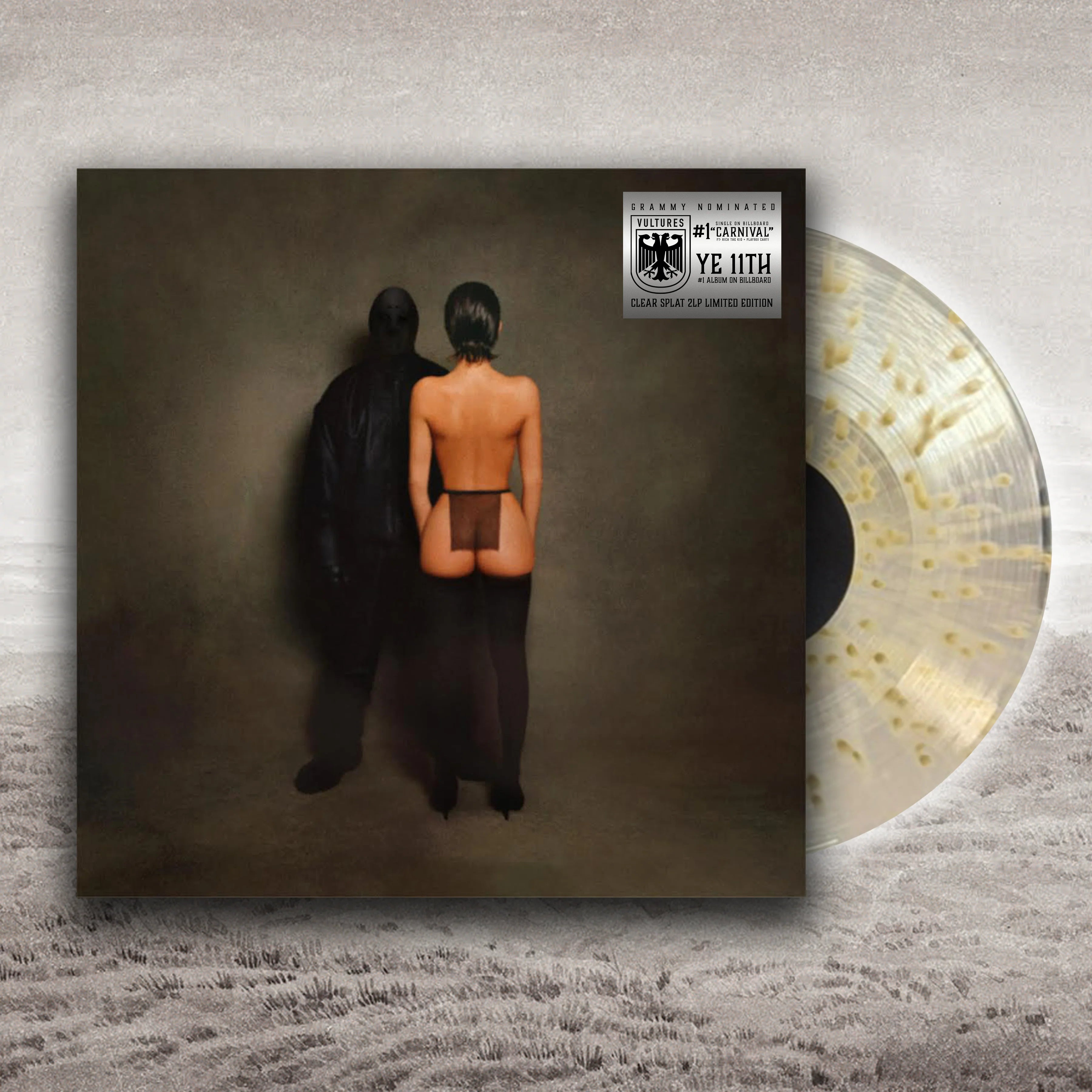 Vinyl DIY No Label Press (Splatter Vinyl) - 1000