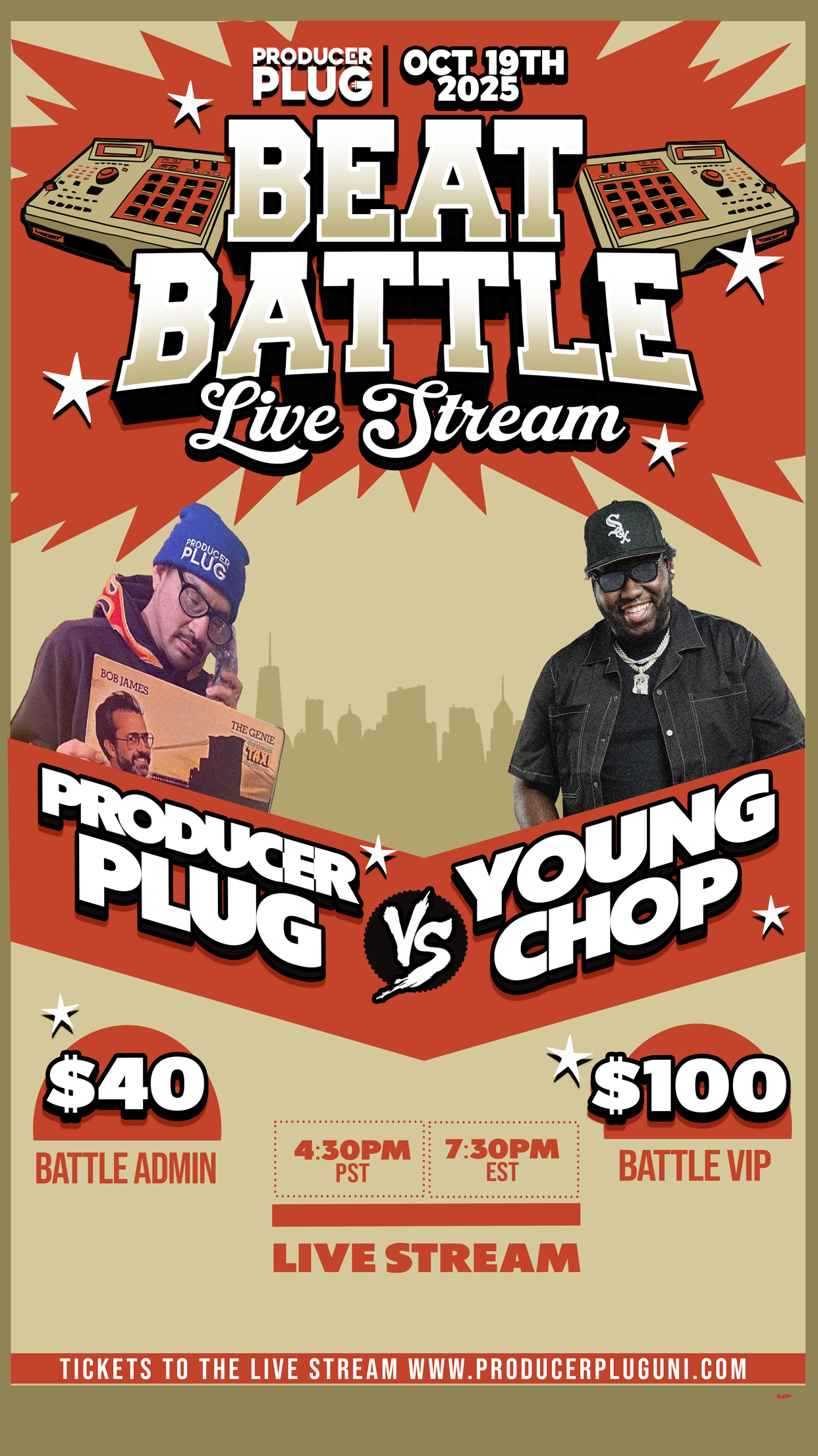 YOUNG CHOP LIVE STREAM BEAT BATTLE OCT 19th, 2025