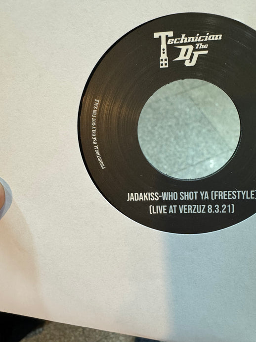 Technician The DJ JadaKiss - Who Shot Ya Freestyle 45 LIMITED EDITION