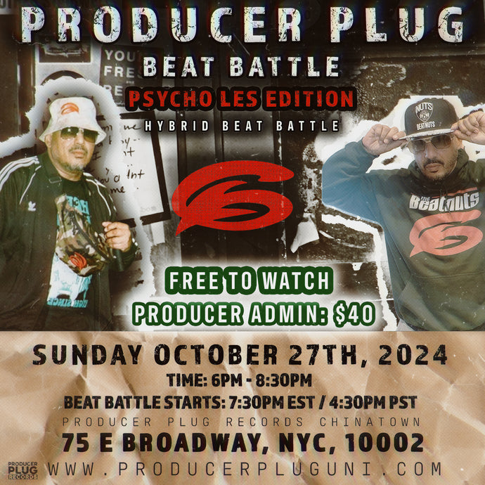 PSYCHO LES BEAT BATTLE Oct 27th, 2024