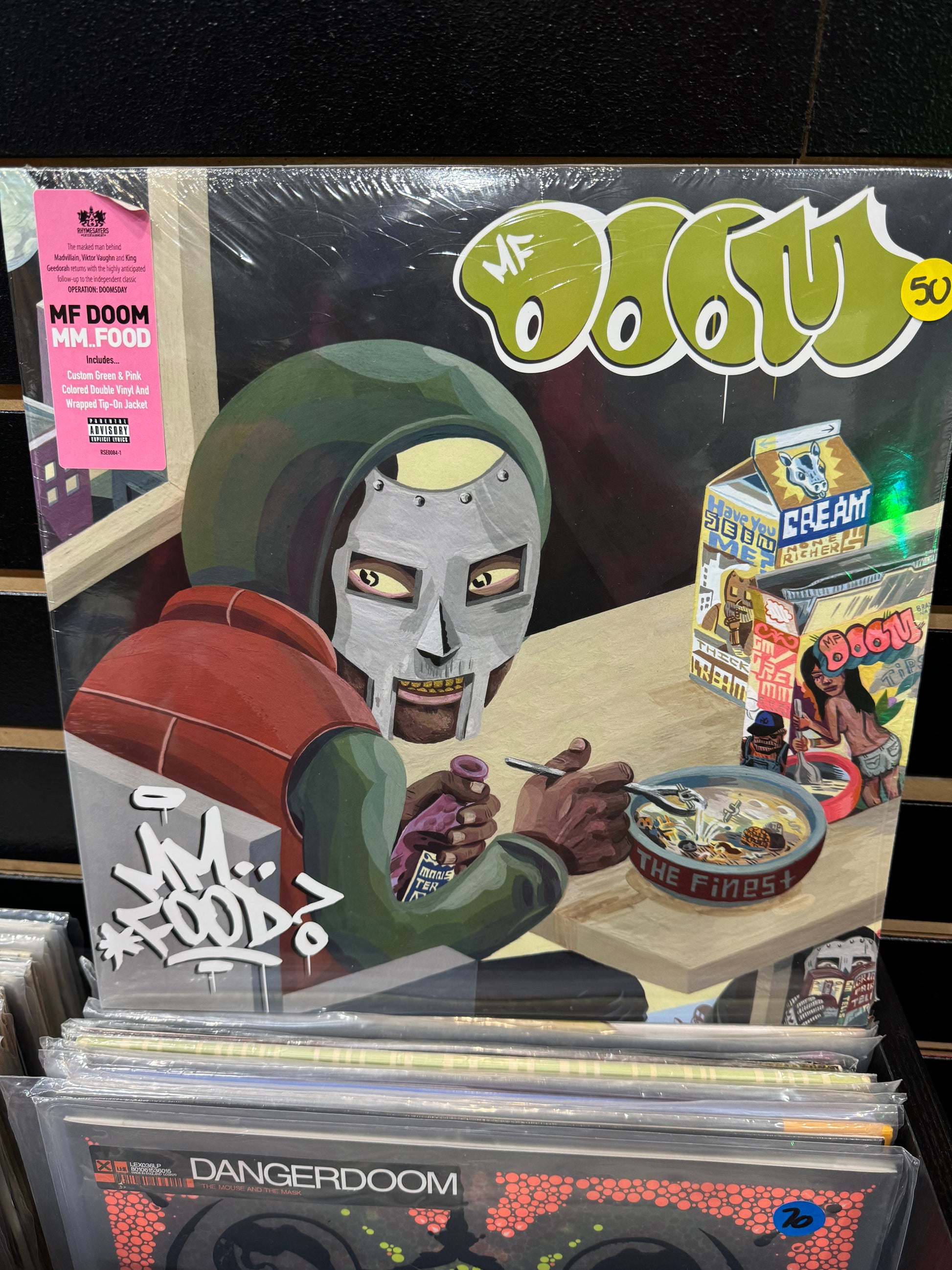 MF DOOM MMM FOOD ( PINK + GREEN ) 2 LP VINYL SEALED | LP