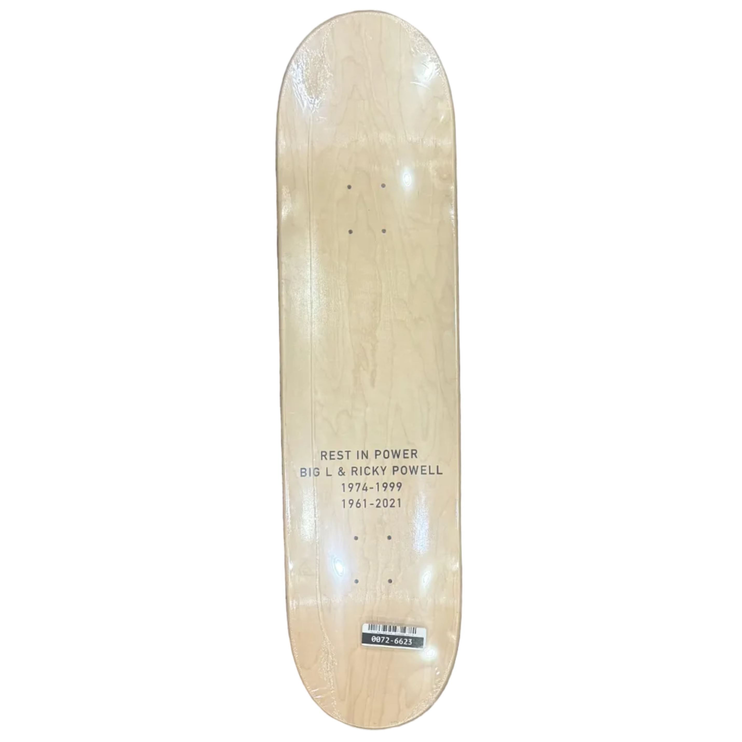 Skateboard by Ricky Powell x Big L