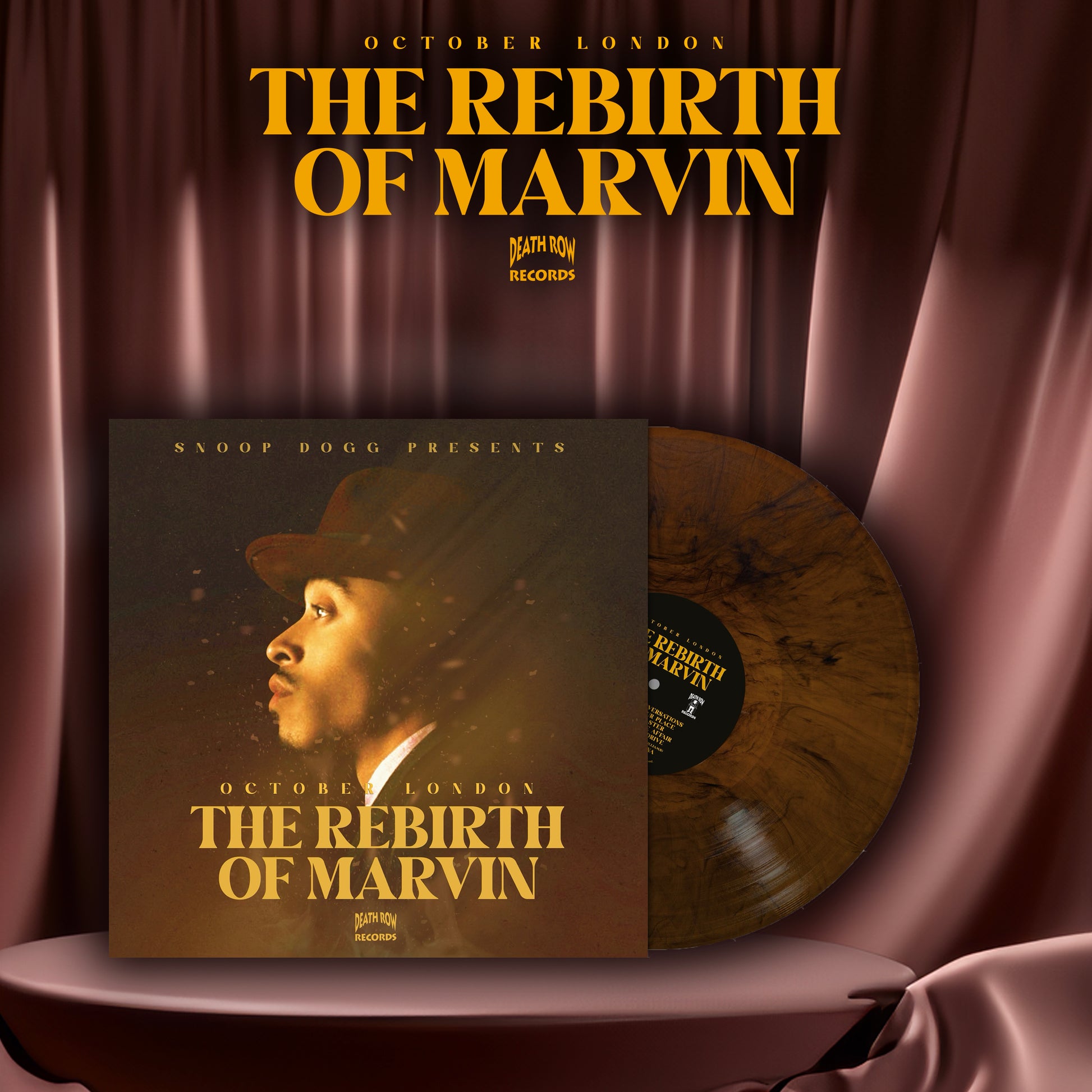 Snoop Dogg presents October London The Rebirth of Marvin vinyl Brown variant | LP